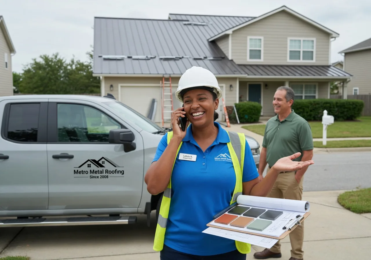 Storm Damage Metal Roof Repair in Westport, NY